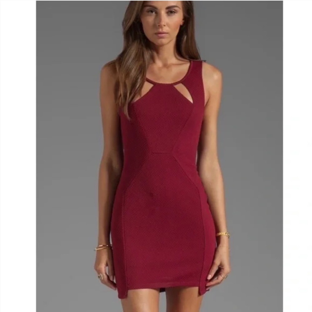 ladakh • space race garnet sparkle dress | S